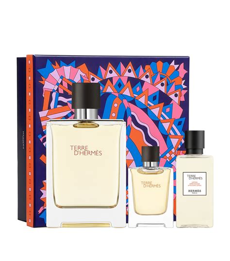 set hermes perfume|hermes terre d'hermes gift set.